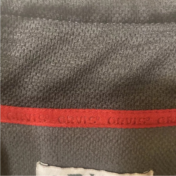 Men's ORVIS Black Jacket Full Zip Water Resistant Classic Collection Size XL - Picture 9 of 9